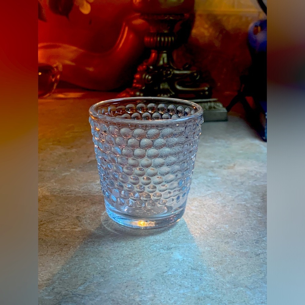 Vintage Hobnail Shot Glasses Made in Mexico